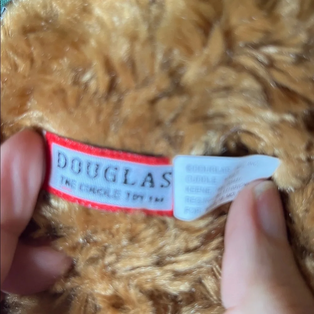 L.L. Bean Plush Douglas Bear with Forest Green Shirt